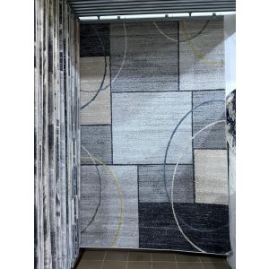 60x220 CM MILÁNÓ MODERN MINTÁS SZŐNYEG (Grey-16)